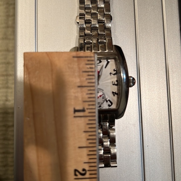 🔴❤️Authentic MICHELE Sterling Silver Watch 🔴❤️ - Picture 3 of 14